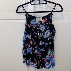 Yumi Kim Floral Top in Silk